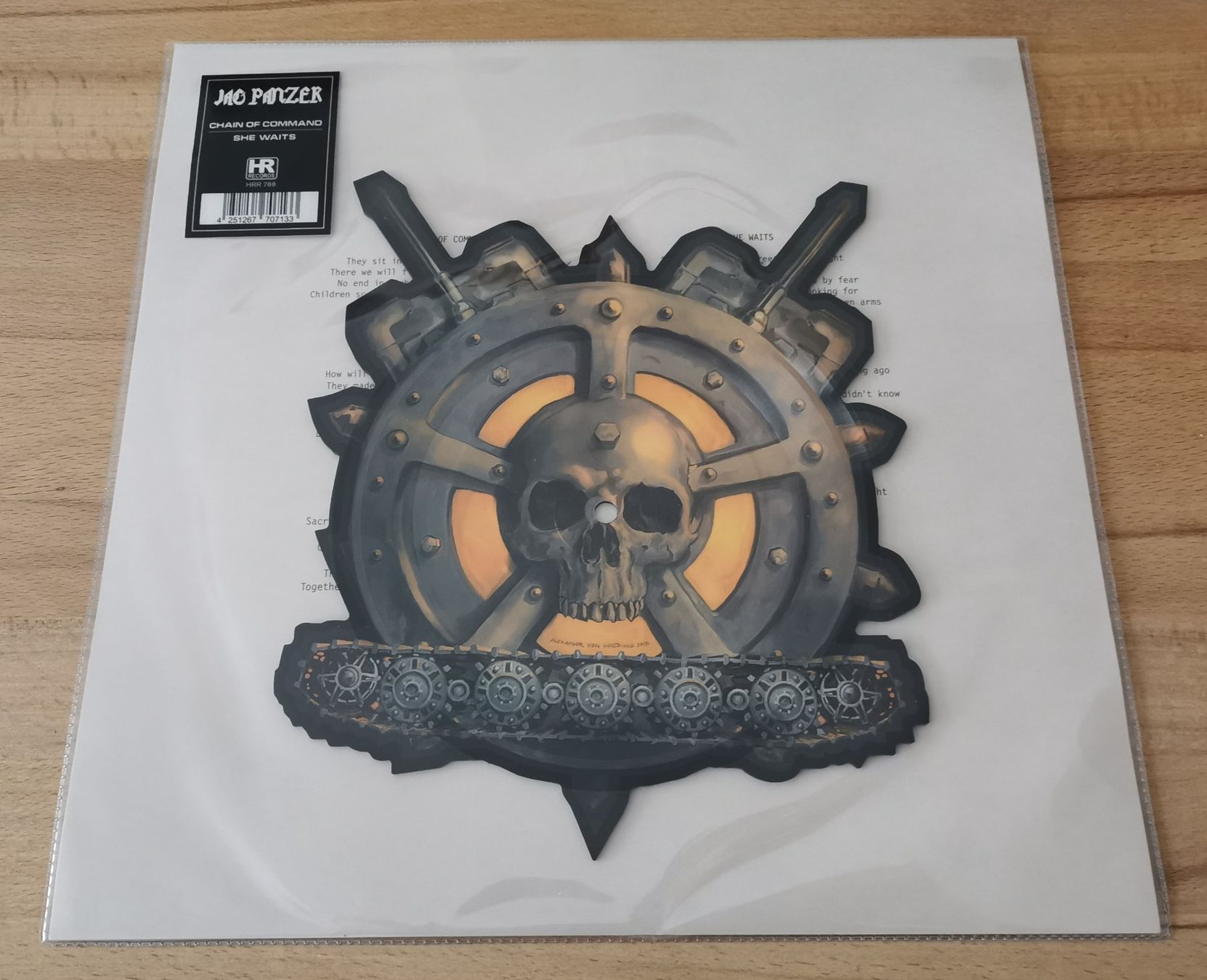 Dischi in vinile: JAG PANZER: Ample destruction Chain of command Pic Discs – Usato da Münchwilen TG venduto da Swb 1