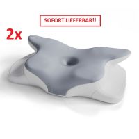 2x Nackenkissen Kissen - orthopädisch aus Memory Foam