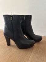 Albano Leather Heeled Ankle Boots Winter