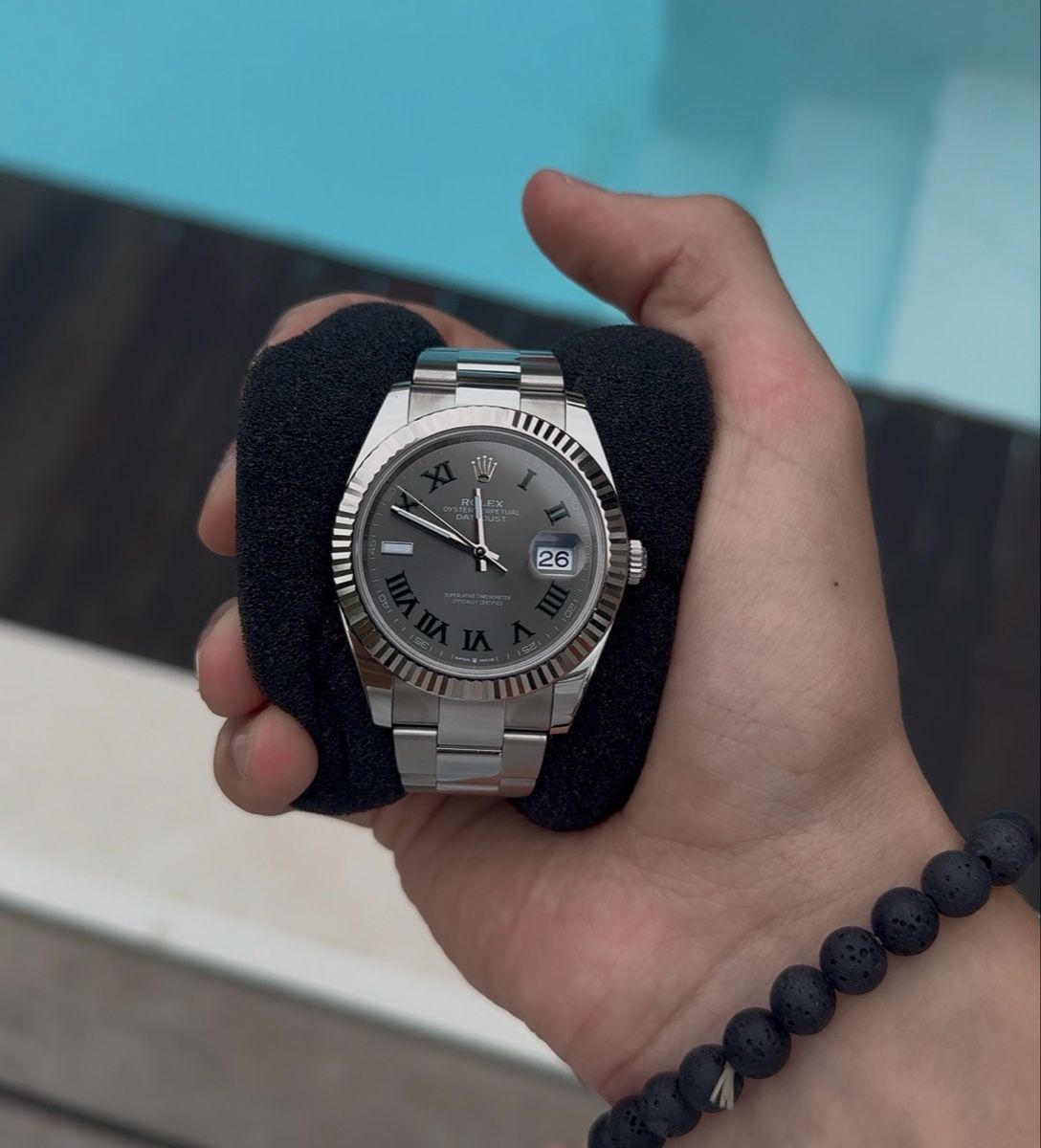 Rolex Uhren: Rolex Datejust 41 Wilbledon – Neu (gemäss Beschreibung) aus Zürich von nol_8yf2 2