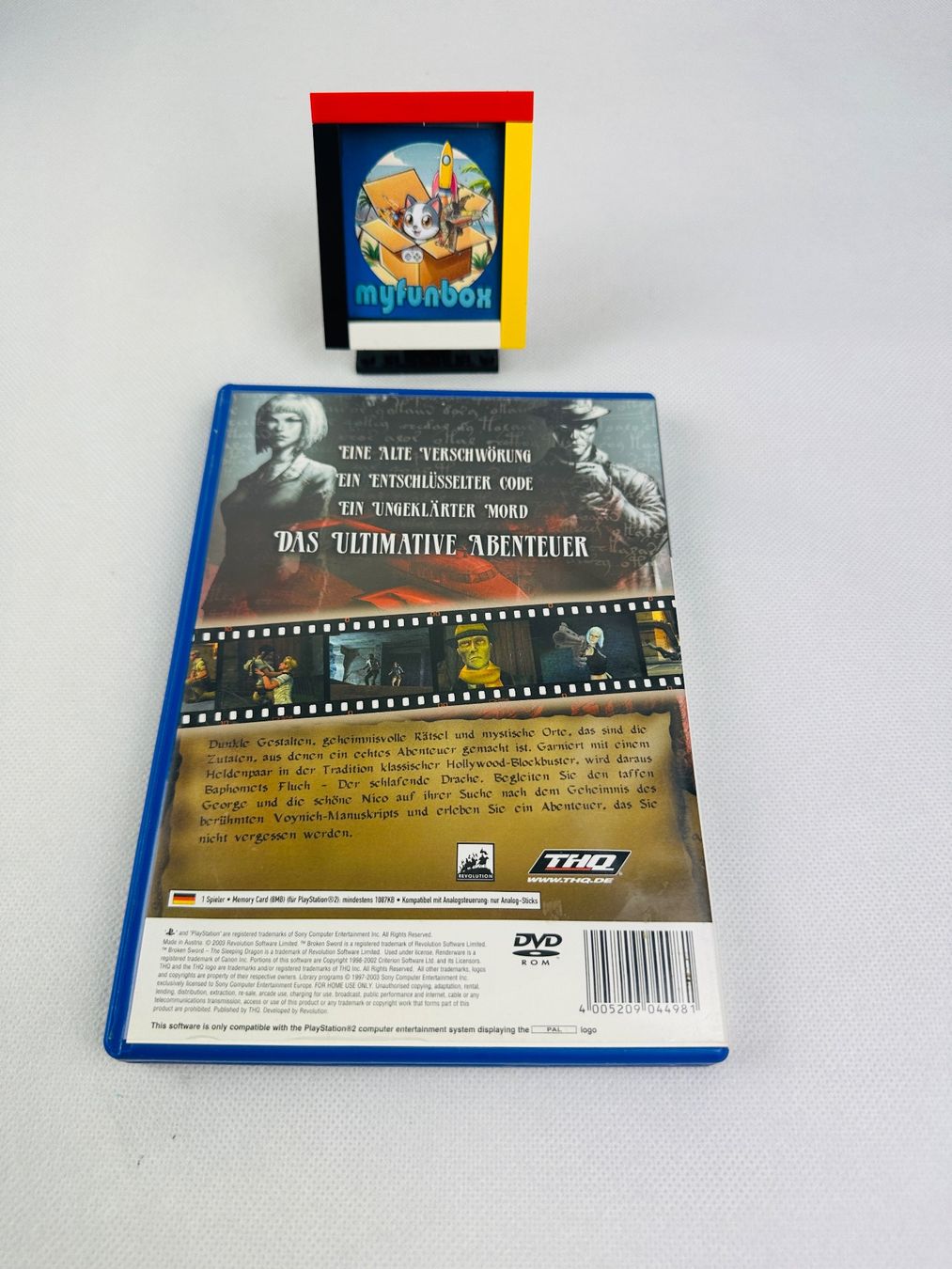Giochi: PS2 Baphomets Fluch Der schlafende Drache CIB deutsch – Usato da Kappel SO venduto da MyFunBox 1