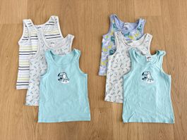 6x Unterhemd Migros Gr. 98/104