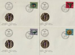 1974 Serie Pro Patria FDC