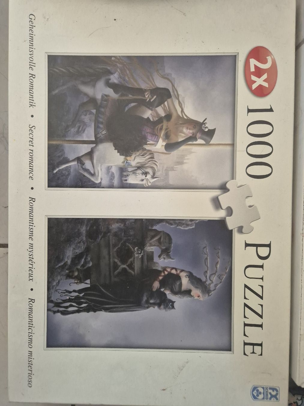 Puzzles: Gothic Motiv 2 Puzzle 1000 Teile – Gebraucht aus Bronschhofen von Shainarose
