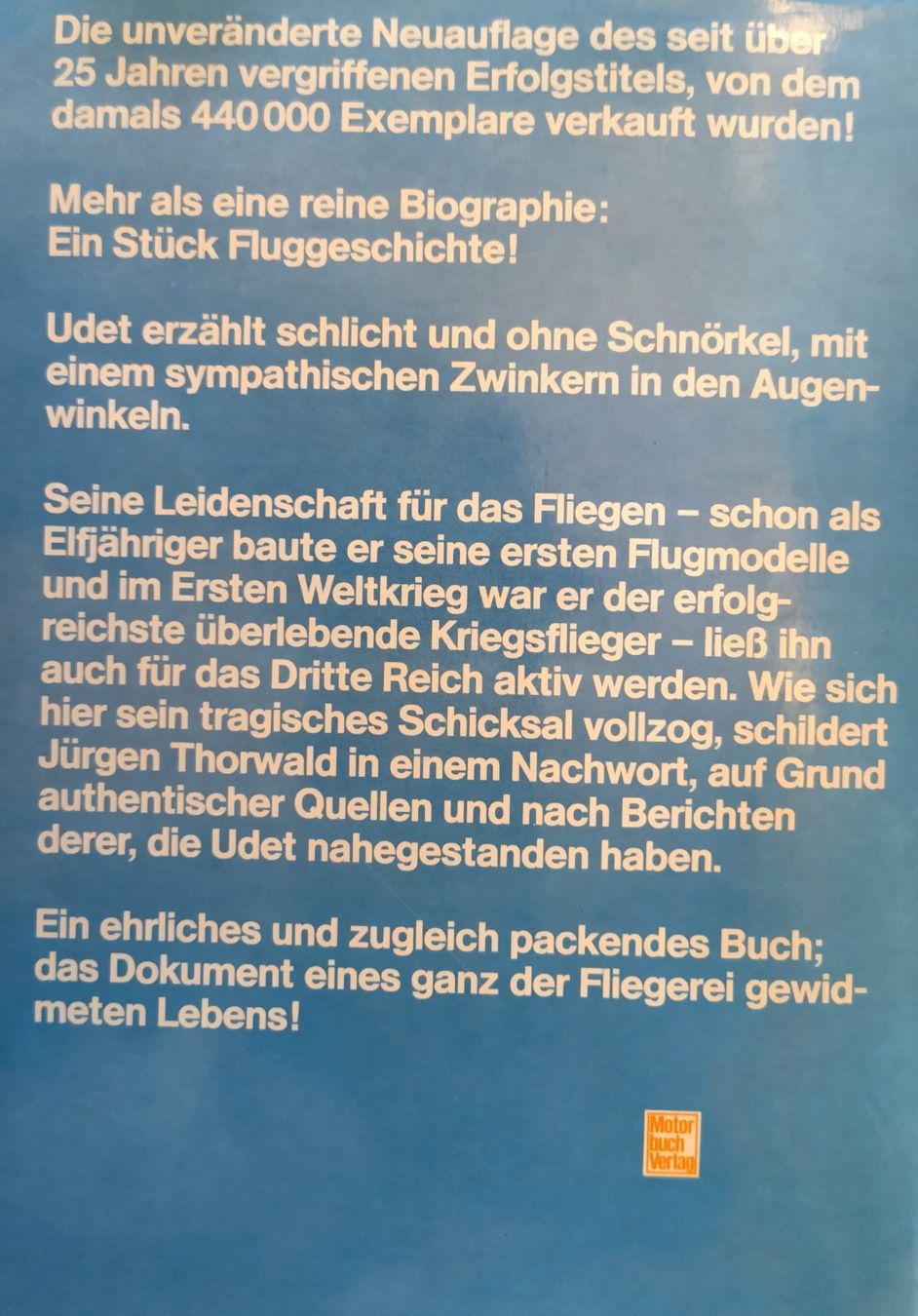 Bücher: Ernst Udet - Ein Fliegerleben / Biographie / Flugzeug Buch – Gebraucht aus Bellach von JingleJerry 9