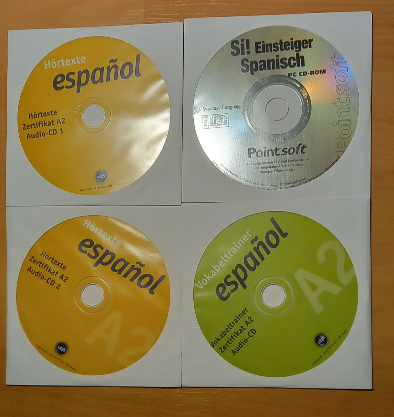 CD & DVD vergini: Spanisch A2 Sprachkurs - Basic Español, Top Zustand! etc.... – Usato da Schönenberg TG venduto da jim_cmc5 3