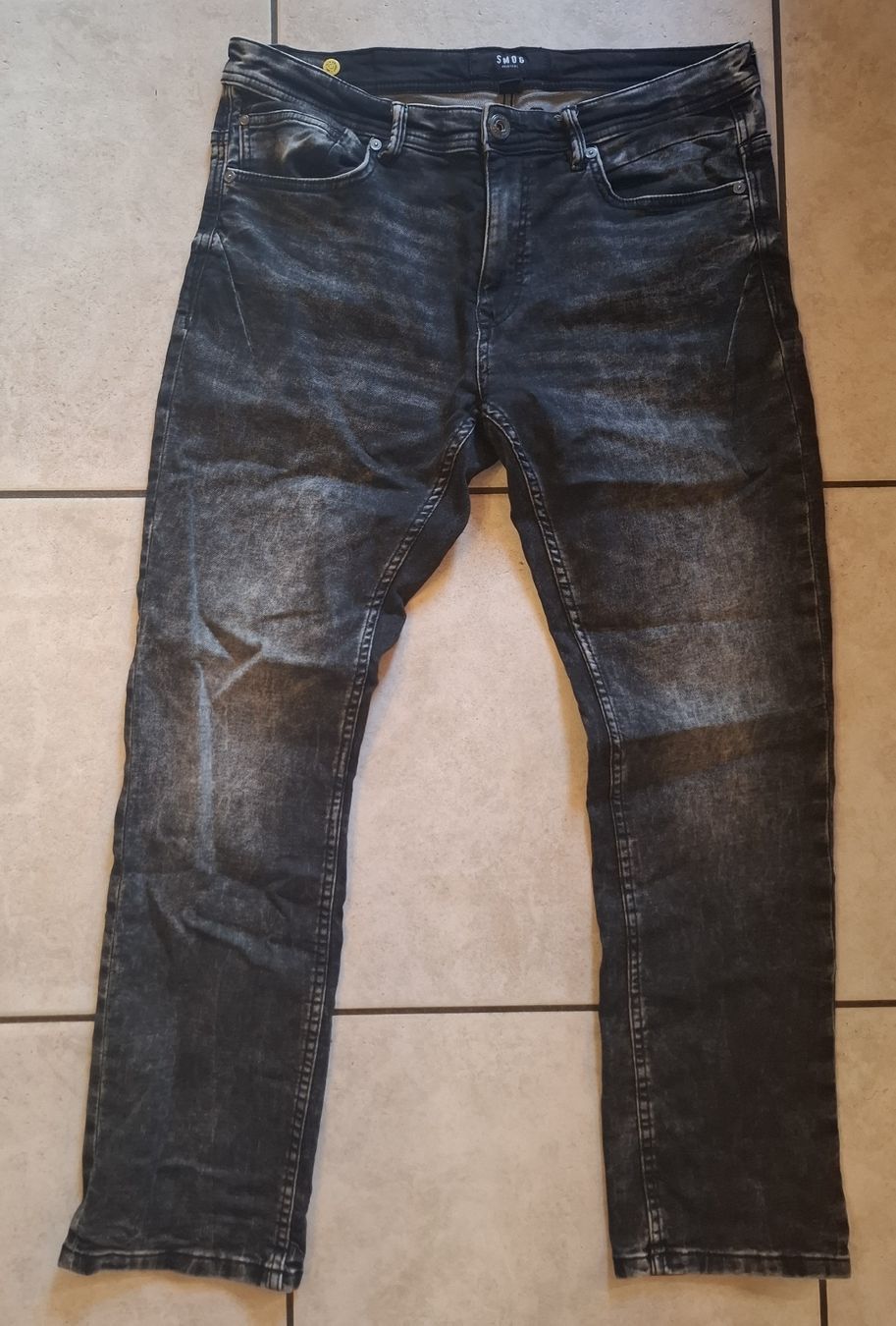 Jeans: Jeanshose W34 L30, Smog, schwarz – Gebraucht aus Urtenen-Schönbühl von nerdgirl