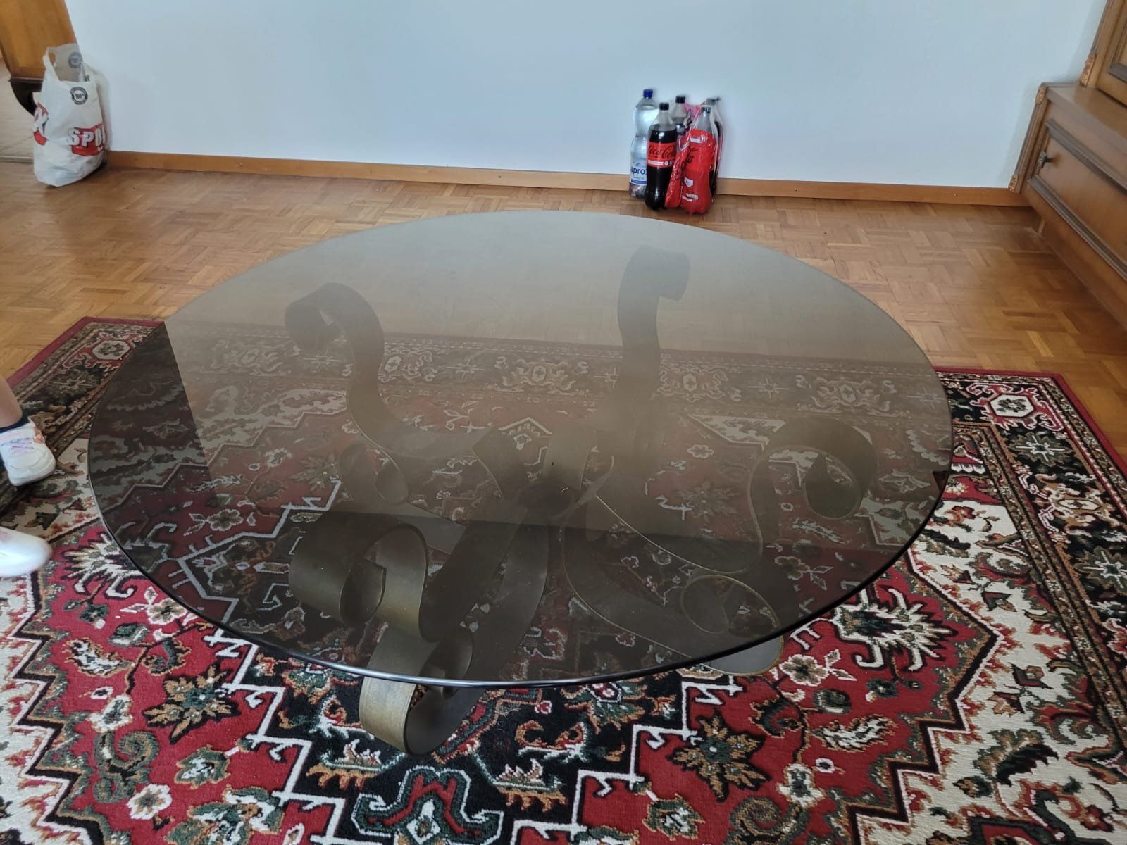 Tables: Table de salon en verre – D'occasion à Yvonand par Vadriggar