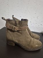 Damen Stiefeletten Wildleder Gr. 38 von Tommy Hilfiger