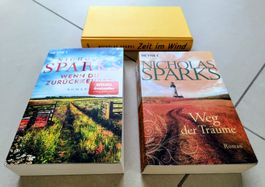 3 Nicholas Sparks Roman-Bücher: guter Zustand
