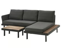 Ikea REVSKÄR 3er-Sitzgruppe Frösön/Duvholmen Gartenlounge