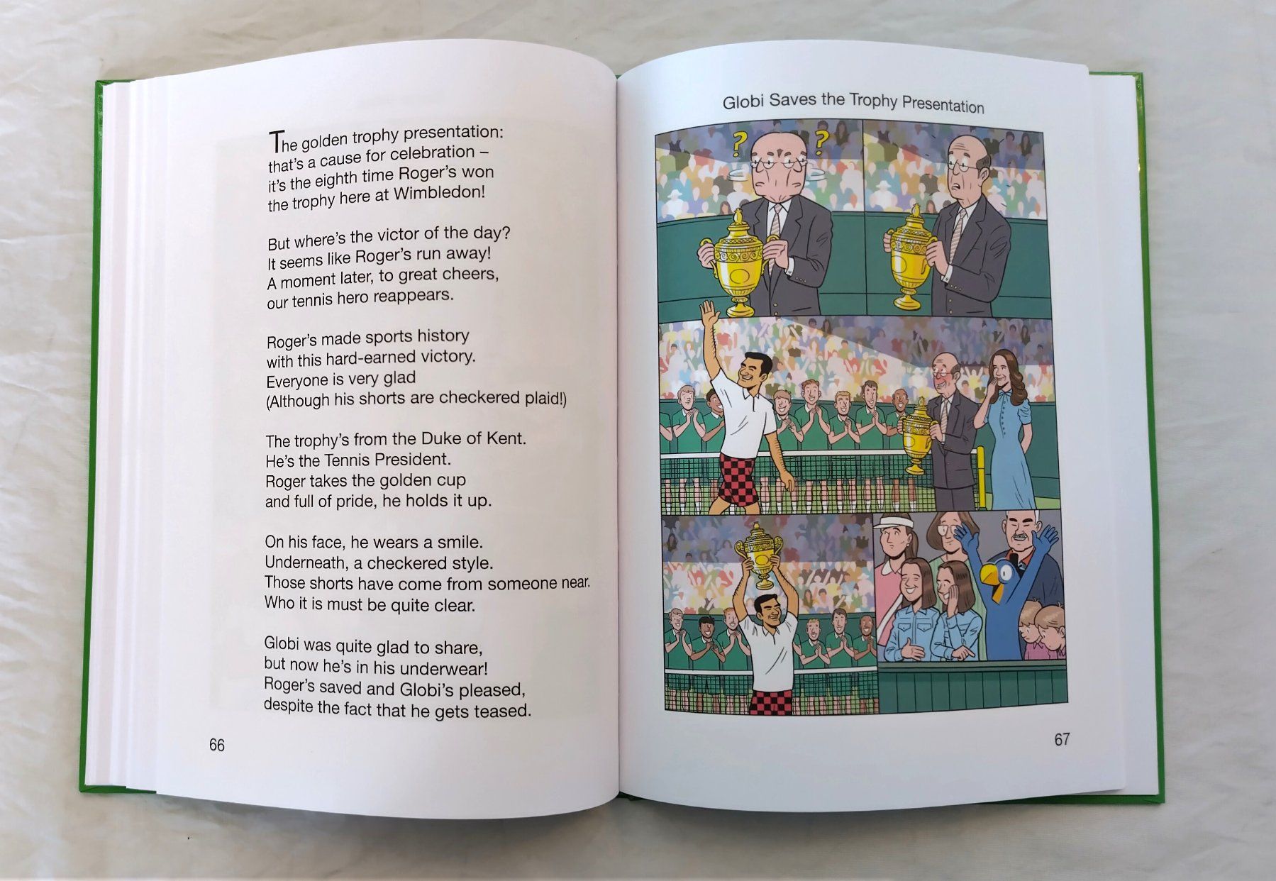 Libri: Globi Buch englisch / Globi and Roger Federer / Neu – Nuovo (secondo la descrizione) da Bellach venduto da JingleJerry 6