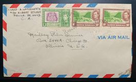 Britisch-Honduras Luftpost (Belize) in die USA