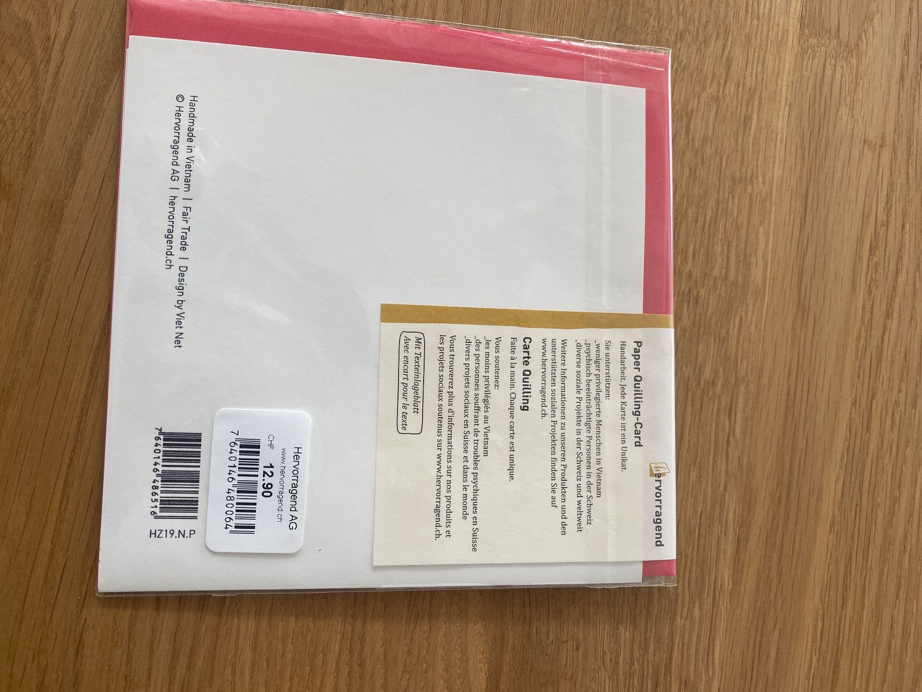 Karten: Love und Herz 2D Karte – Neu und originalverpackt aus Dietikon von Beni2025 2