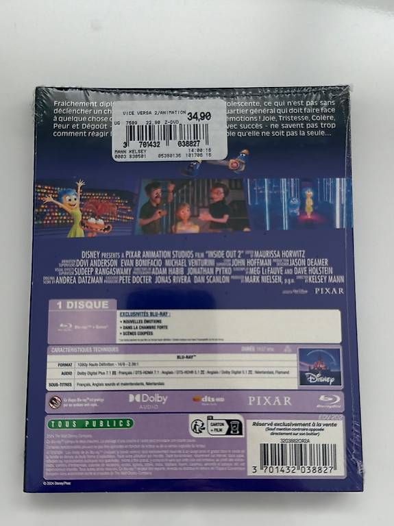 Alle DVDs: Vice-versa 2 blu-ray – Gebraucht aus Sion von jardishop 1