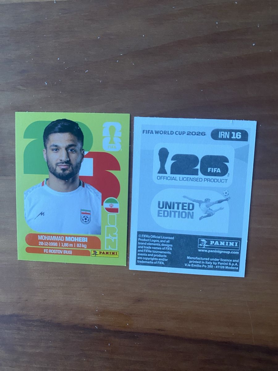 Panini Carte collezionabili: Panini IRN 16 – Nuovo e nell'imballaggio originale da Gränichen venduto da lia_1997_