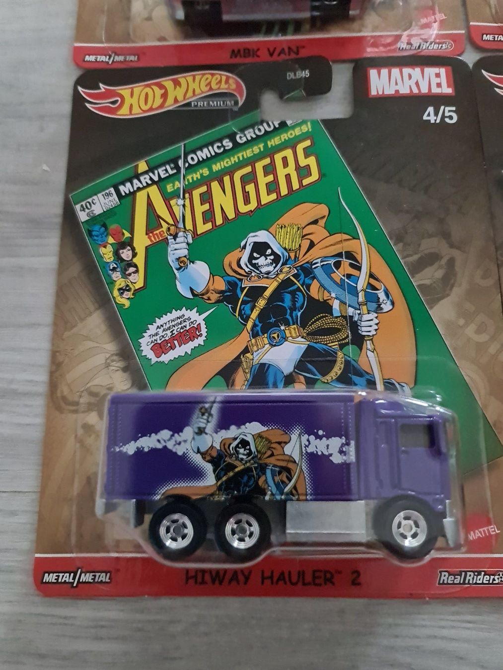 Hot Wheels Modellini d'auto: komplettes Set Hot Wheels Premium Marvel 2021 – Nuovo e nell'imballaggio originale da Adlikon venduto da Mmartin0 4