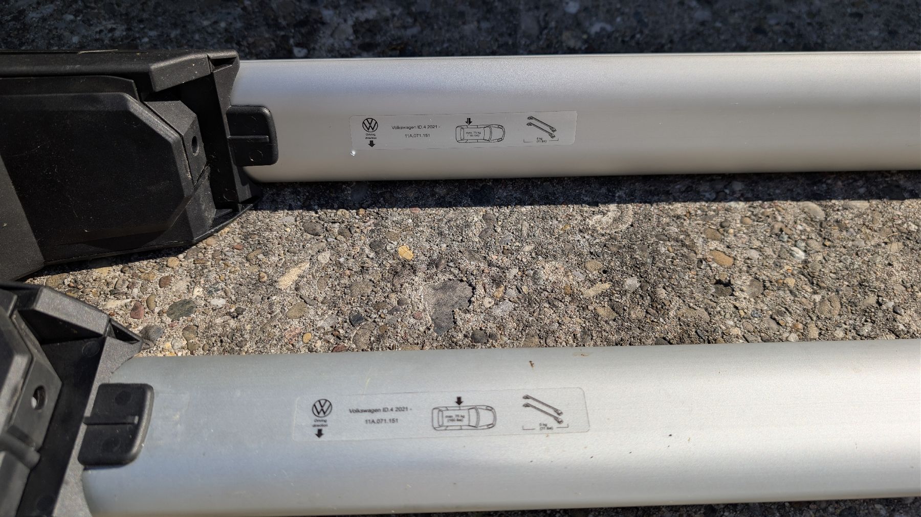 VW Portapacchi: Dachträger für VW ID.4 – Usato da Lausen venduto da Bunnyfarm 1