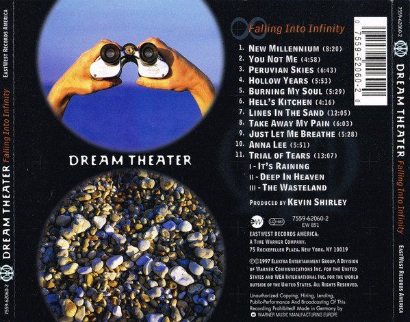 CD: CD/ DREAM THEATER : FALLING INTO INFINITY (1997) LEGENDS – Nuovo (secondo la descrizione) da Geuensee venduto da Dougenegger 1