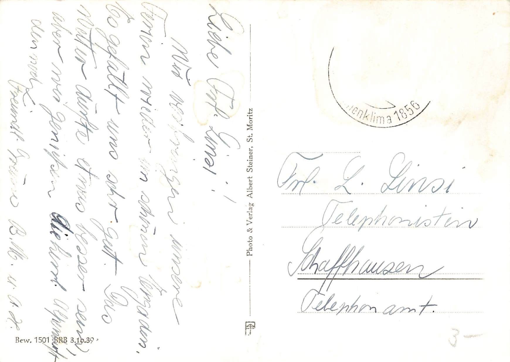 Cartes postales: Silsersee G – D'occasion à Biasca par Blenio71 1