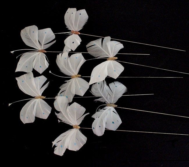 Kits de loisir créatif: Federschmetterling – Neuf (Voir description) à Schlatt TG par kreativ-atelier