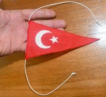 kleiner VINTAGE Wimpel TÜRKEI