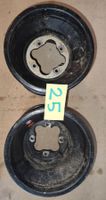 Paire jantes quad 8 pouces 4 trous acier ITP (sans pneus)