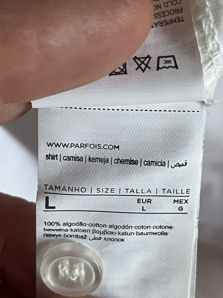 Blusen: PARFOIS Weisse Bluse Gr.L – Neu (gemäss Beschreibung) aus Basel von Kalila677 3