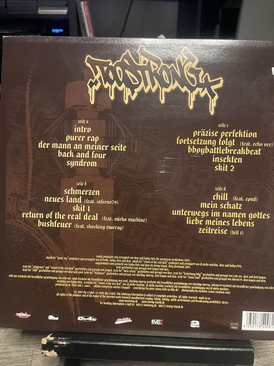 Dischi in vinile: Too Strong / Dreamachine true Hiphop since 89 – Nuovo (secondo la descrizione) da Dagmersellen venduto da stonefinger 1