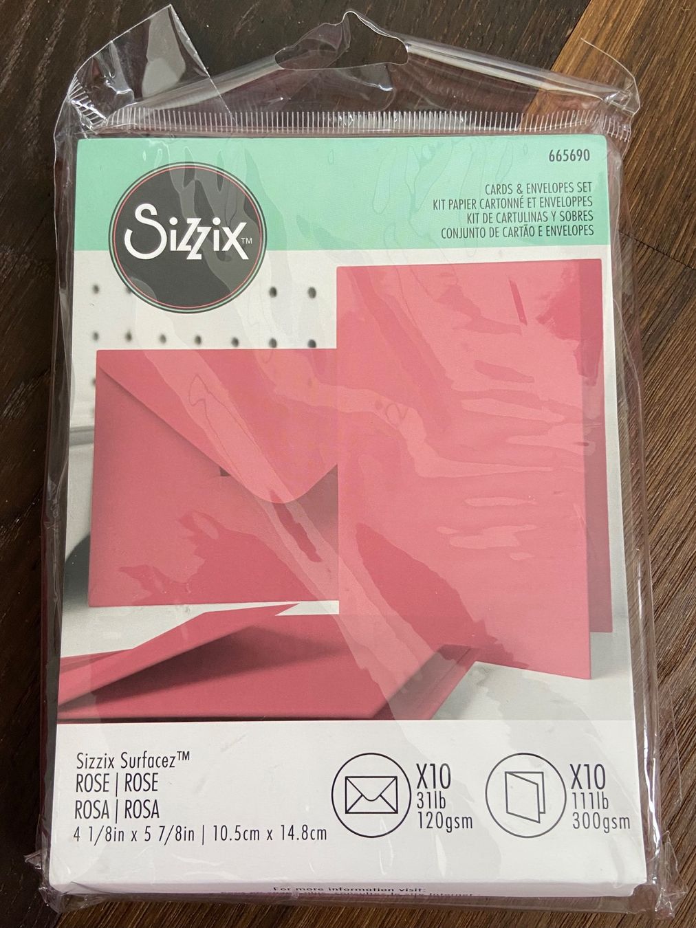 Sizzix Carta: Sizzix Karten und Couvert-Set – Nuovo e nell'imballaggio originale da Zürich venduto da Sunset69