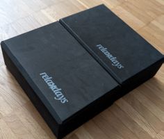 Relaxdays Yoga Klötze 2er Set schwarz neu