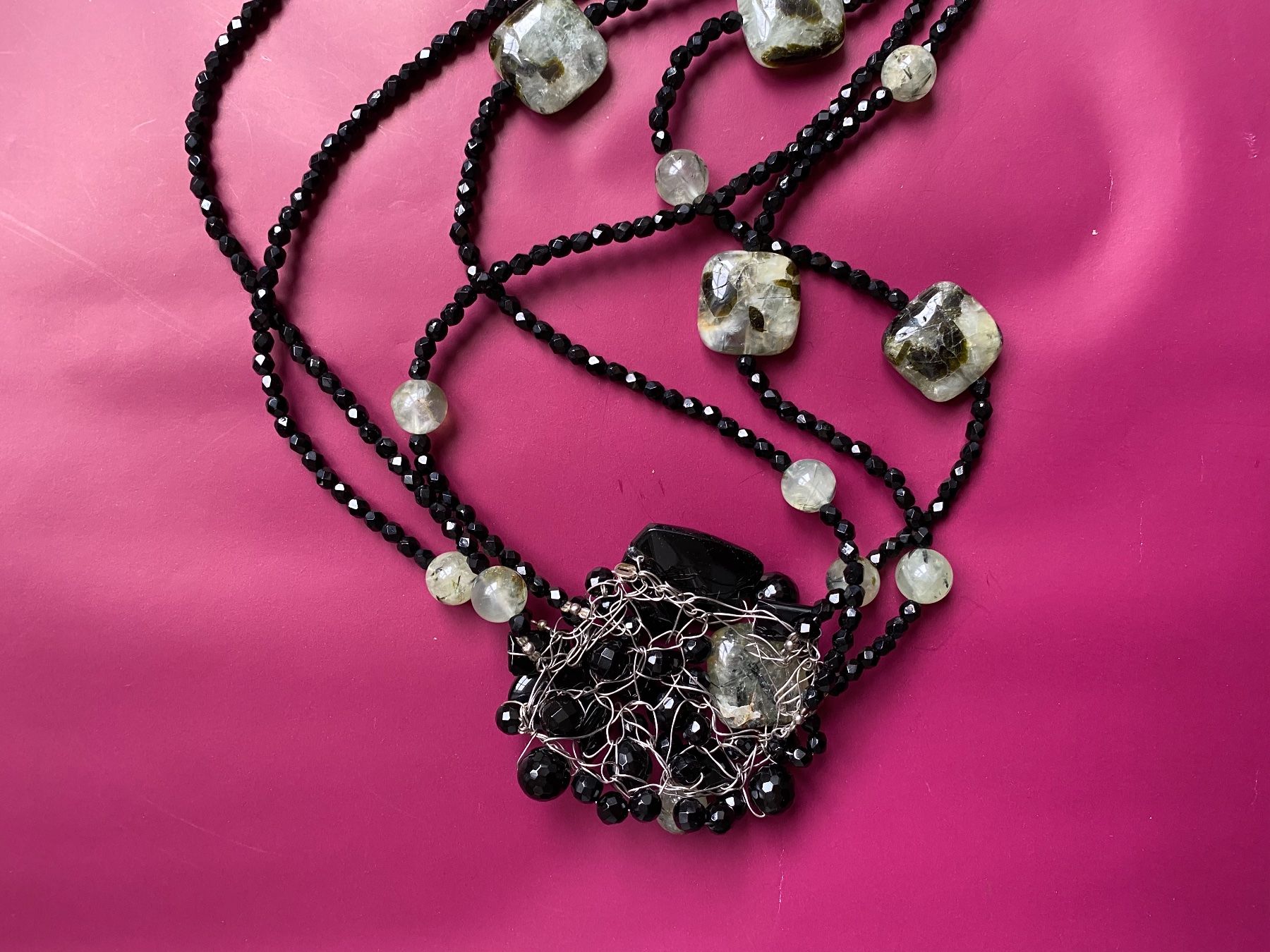 Ketten: Collier Sautoir Onyx Moosachat – Neu (gemäss Beschreibung) aus Bern von schnupka 4