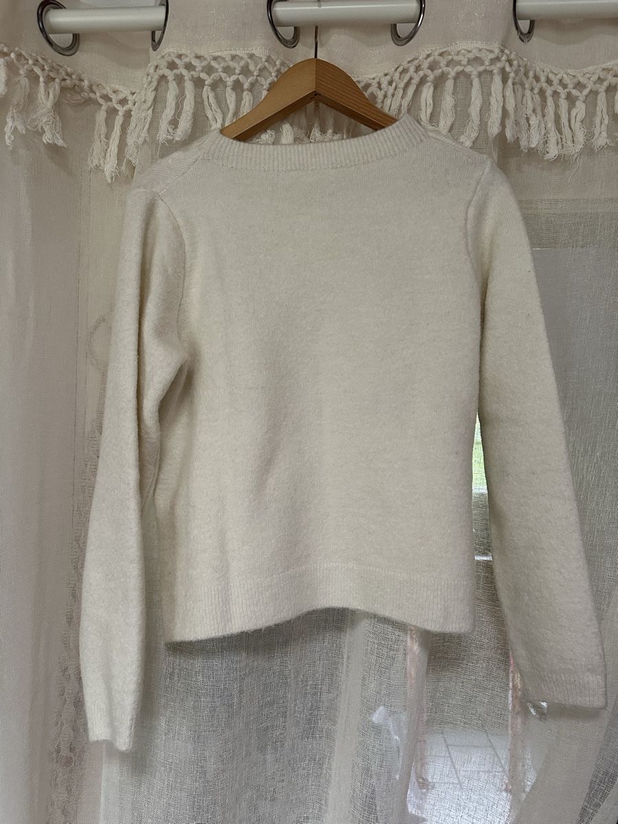 Mango Maglioni & Felpe: Pull Mango fleurs brodées – Nuovo (secondo la descrizione) da Corgémont venduto da Chloesellsthings 1