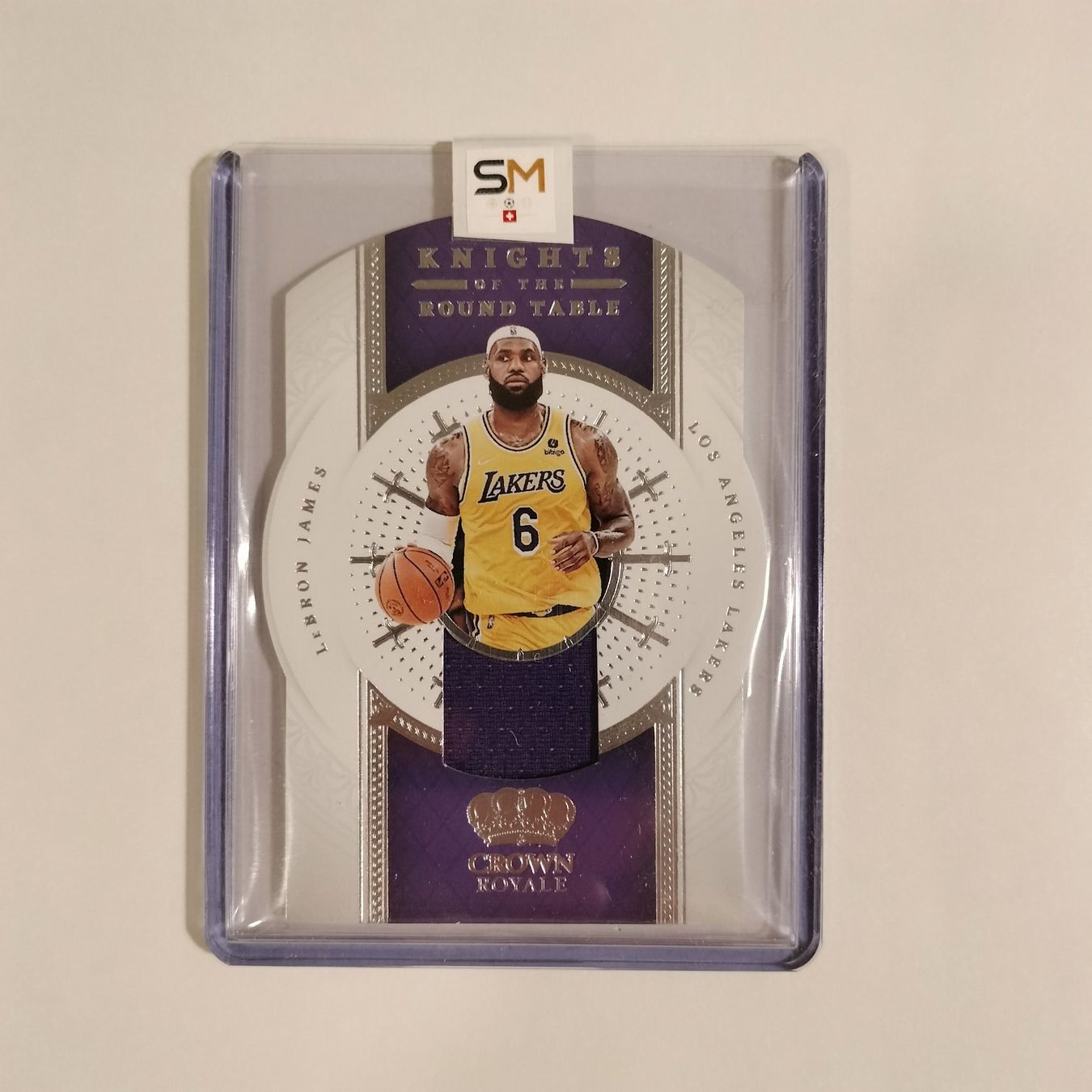 Panini Carte collezionabili: LeBron James Crown Royale Game-Worn Jersey – Nuovo (secondo la descrizione) da Bern venduto da SportsMemos 4
