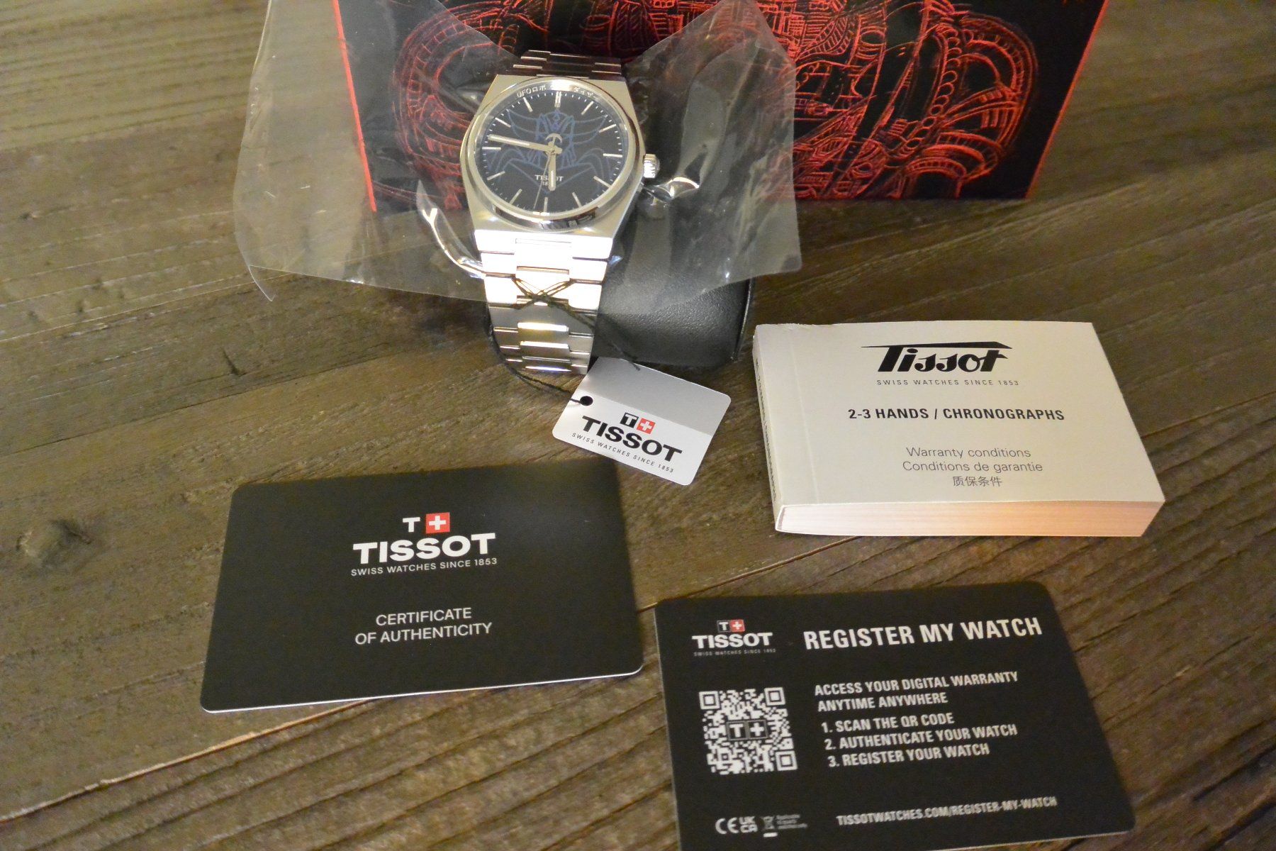 Tissot Uhren: TISSOT PRX UFO ROBOT GRENDIZER – Neu und originalverpackt aus Laupen ZH von Tremila 6