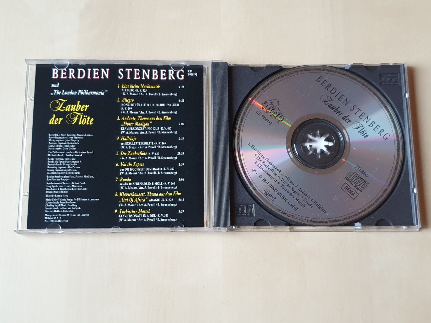 CD: Berdien Stenberg Zauber der Flöte – Usato da Stansstad venduto da collectorsshop 2