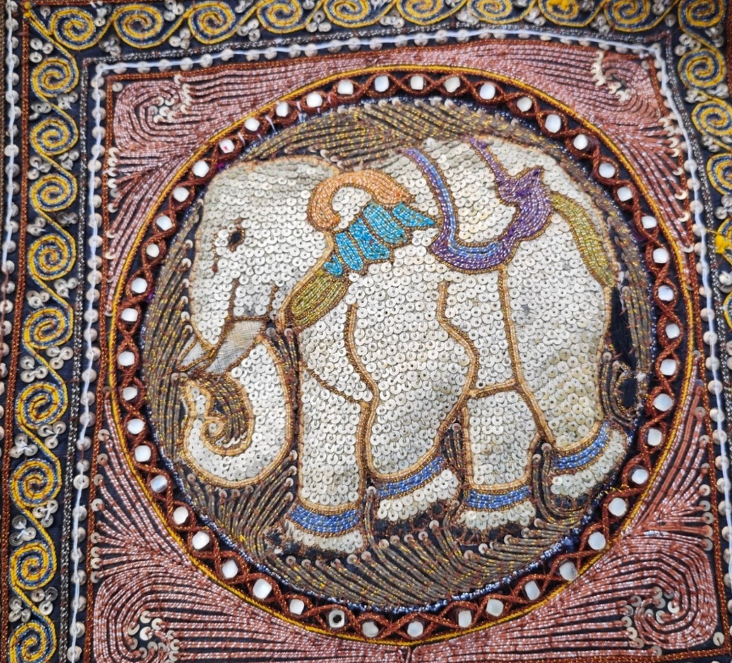 Alle Dekorationen: Kalagas -Wandbehang /Elefant/Burma – Neu (gemäss Beschreibung) aus Basel von Shankar 4