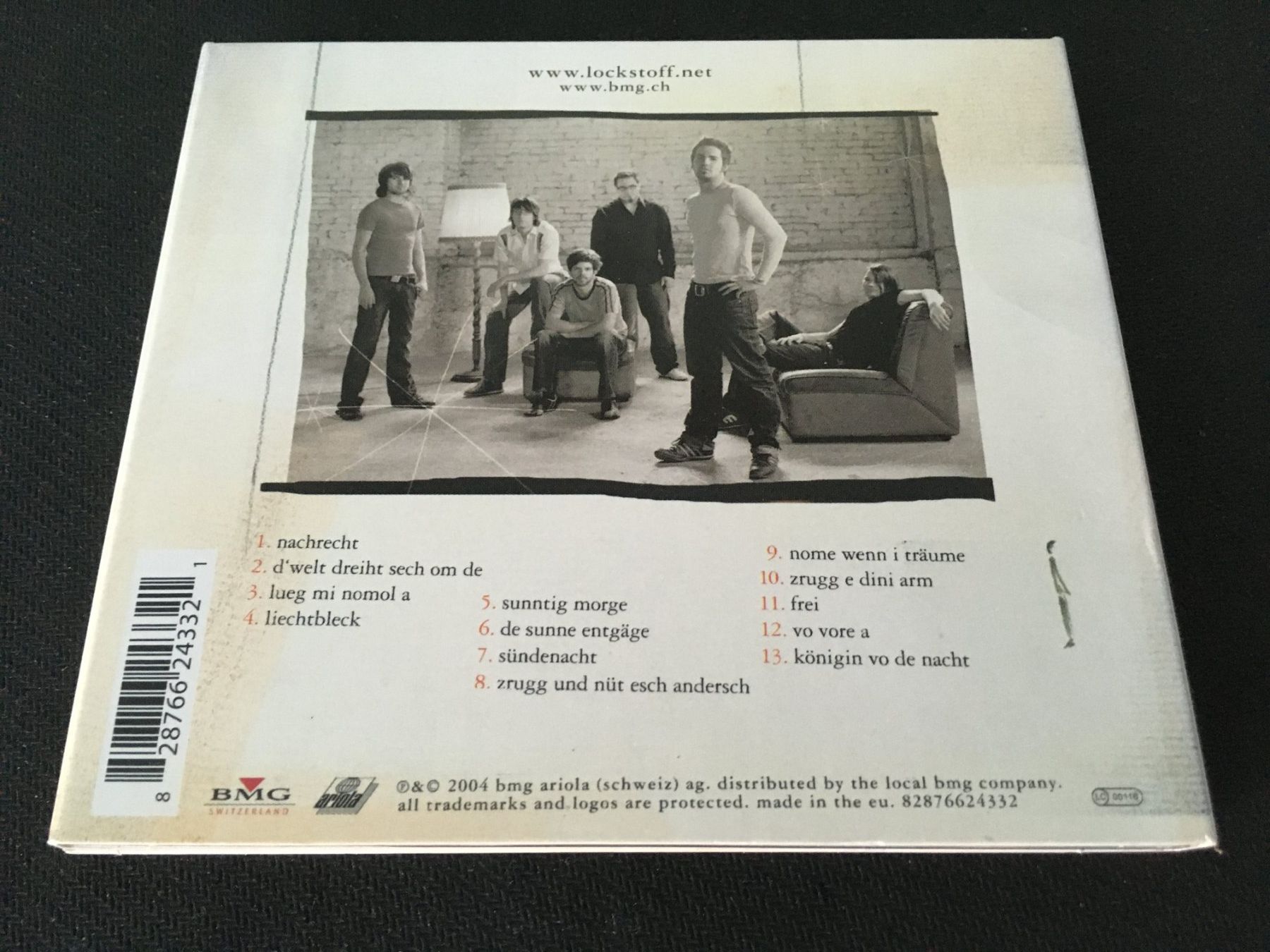 CD: Lockstoff - Nachtschwimmer -CD- Digipack – Usato da St.Gallen venduto da MedienJoe 2