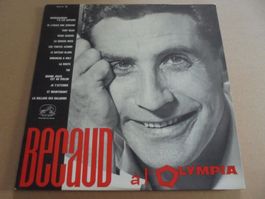 Gilbert BECAUD " Á l' Olympia  " LP France 1963 ( VG/VG+)