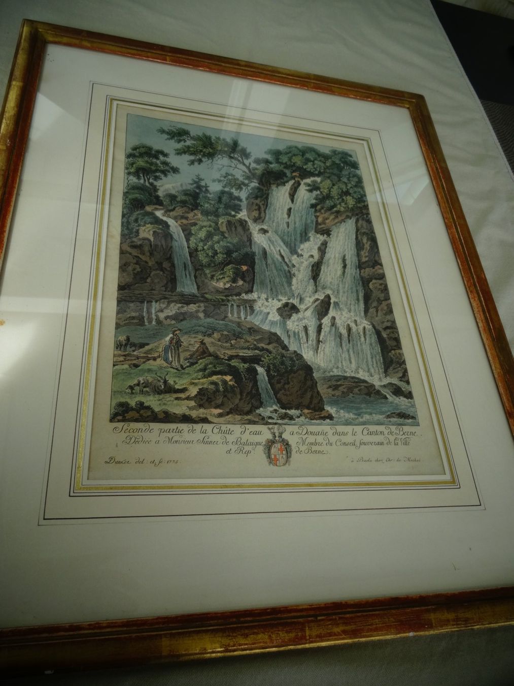 Incisioni: Antiker  Stich Bern 1773 – Usato da Neerach venduto da jenny062 1