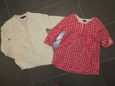 TOMMY HILFIGER & IKKS Traum-Blüsli Gr.128 +++top+++