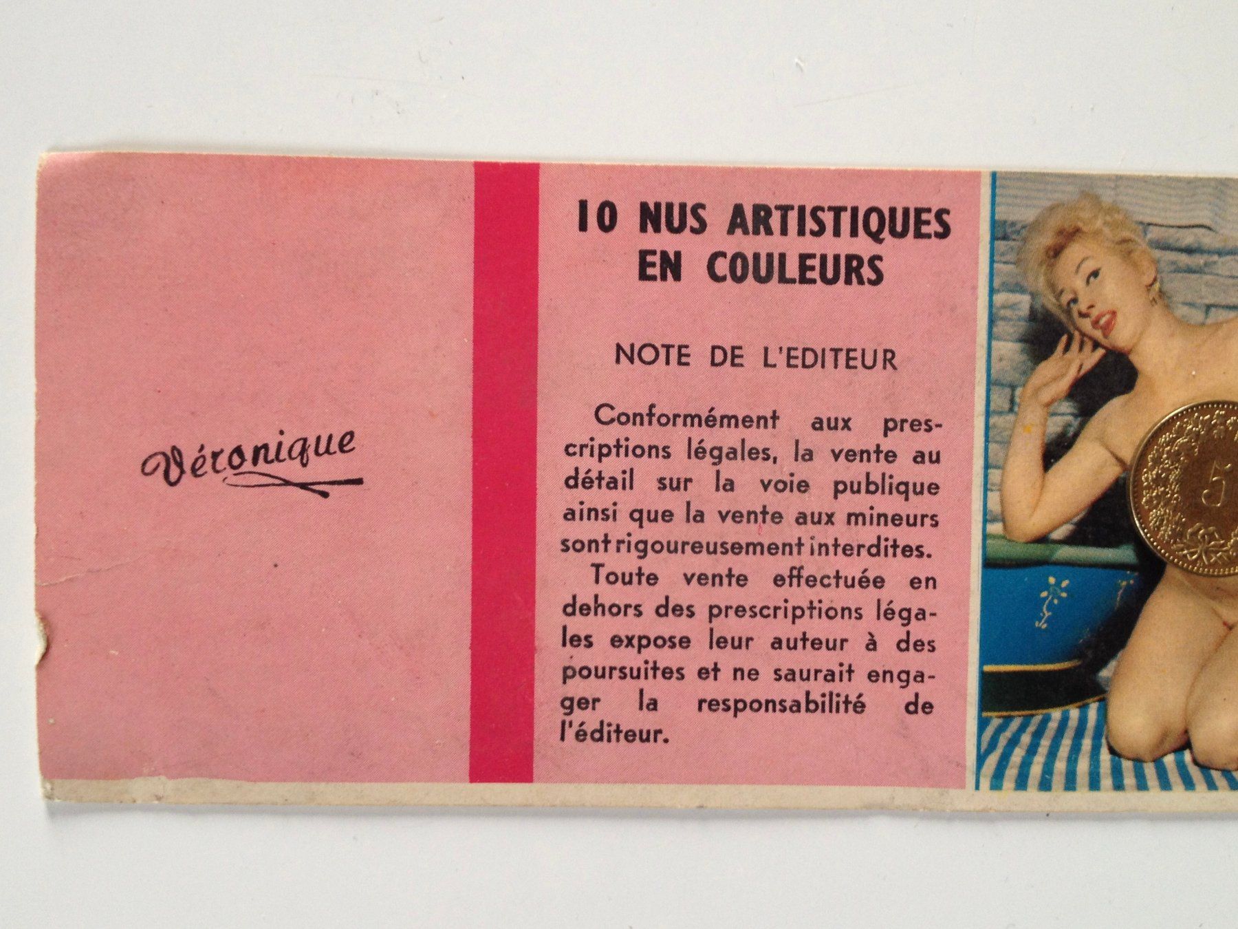 Bücher: erotik pin-up mini book – Gebraucht aus Vuiteboeuf von broticaire 3