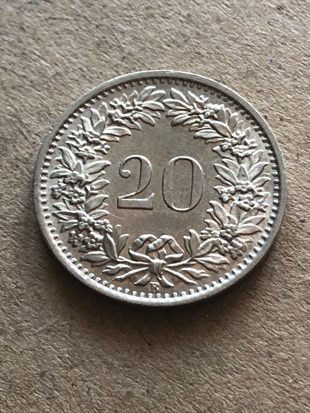 Toutes les monnaies: 20 Rp. 1969 – D'occasion à Schötz par Odpa 1