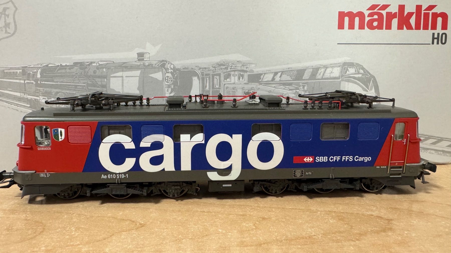 Märklin Trains électriques: Märklin 39366 SBB E-Lok Ae 610 Cargo H0 digital – Neuf avec emballage d'origine à Nürensdorf par Melancholy79 1
