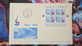 CL31 Enveloppe Grand Format + Timbre Suisse 1963