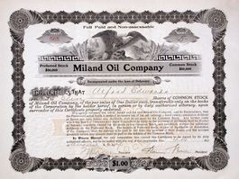 Miland Oil Company - 1906