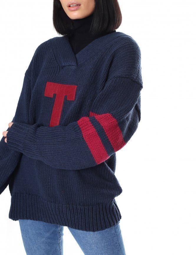 Tommy Hilfiger Maglioni & Felpe: Tommy Hilfiger  Oversized Size Grösse S NP 219.- – Nuovo e nell'imballaggio originale da Chur venduto da Chanel72 2