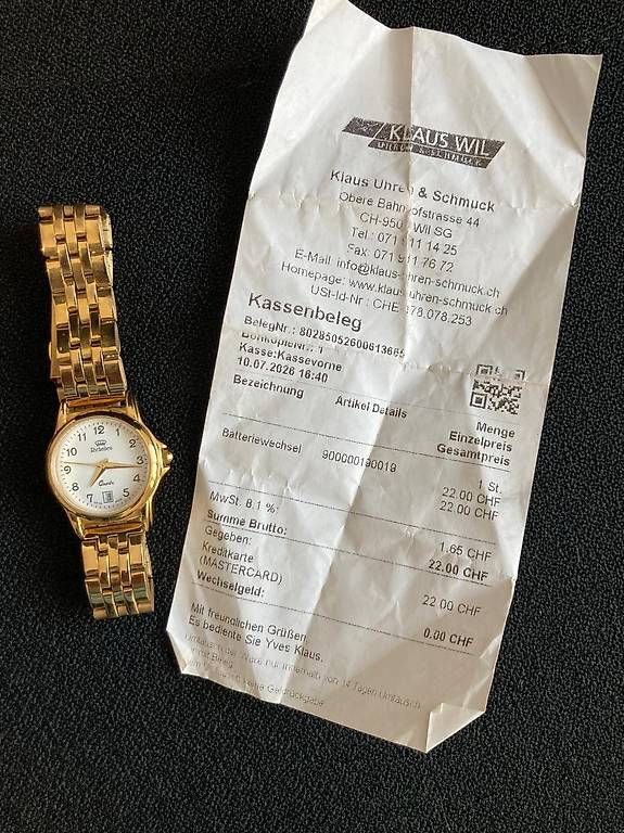 Orologi: Armbanduhr  – Usato da Schwarzenbach SG venduto da ernesto3.6
