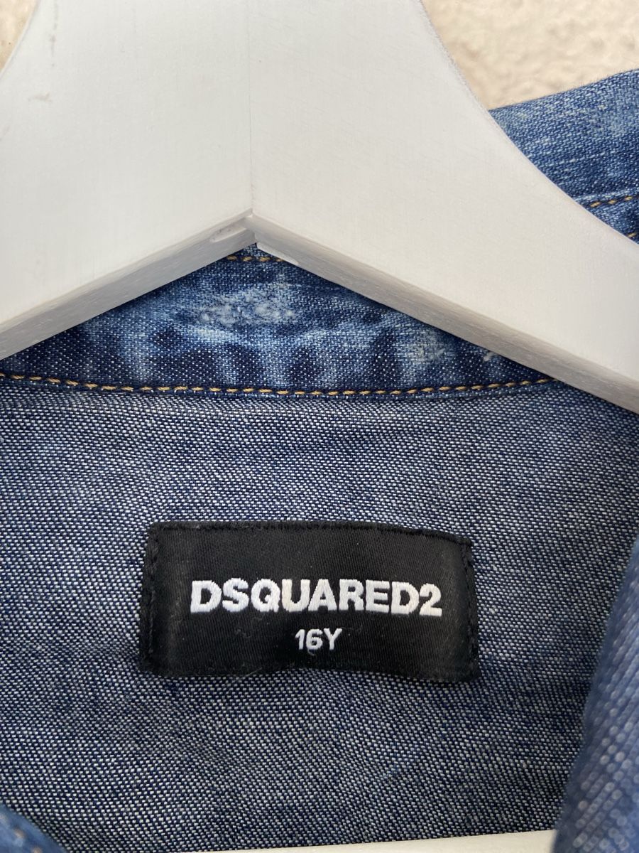 Dsquared2 Camicie, T-shirt & Polo: DSQUARED2 Jeanshemd ICON Gr. 16Y – Nuovo (secondo la descrizione) da Dübendorf venduto da Sebashop 2