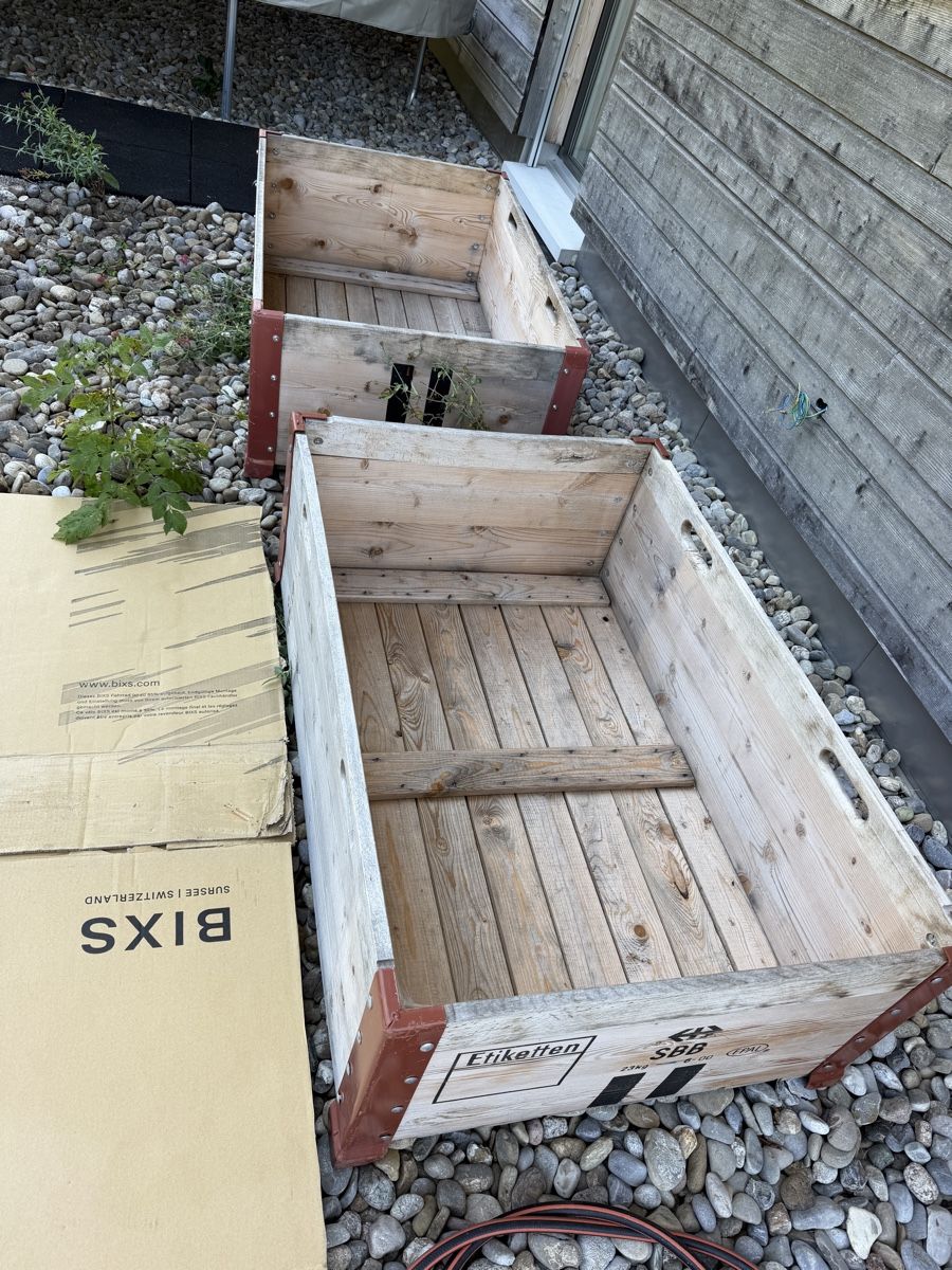 Palettes: 6x SBB Palettenrahmen  – D'occasion à Sigriswil par Marlon013